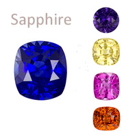 color of sapphire birthstone