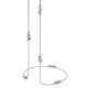 sterling silver necklace 32 inches long with beads kit heath