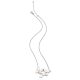 blossom floral sterling silver necklace by Kit Heath