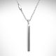 kit heath empire manhattan bar necklace, sterling silver long necklace